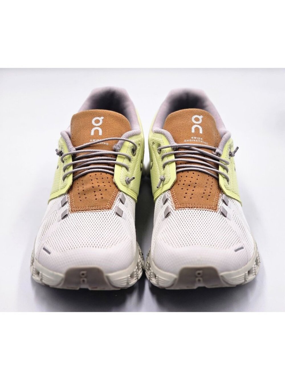 On Cloud 5 Women's Hay/Ice Colorway Lightweight Running Sneakers Size 9 3351 - Picture 4 of 16